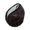 Motique Accessories Black Spotted Earmuff Winter Behind the Ear- Brown