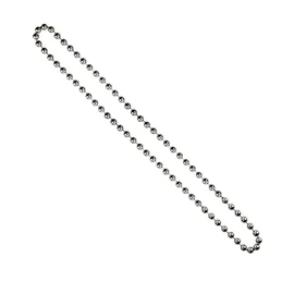 First blinds Roller Blind Beaded Pull Chain Extension, 4.5 MM Beaded Ball Continuous Endless 2 Meter (Drop 100cm)