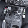 PIMCAR 2PCS Center Console Organizer for 2018-2025 2026 Jeep Wrangler