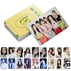 CWED 92pcs IVE Scout Photo Cards, Wonyoung Merch Album, Lomo Kpop Photocard Set Gift for Fans