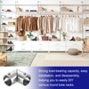 sourcing map 4Pcs 90 Degree 2-Way Elbow Pipe Fitting Connector,