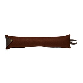 Classic Home Store Harris Tweed Draught Excluder 100% Pure Wool Door Window Draft Guard Cushion (Horizon Walnut)