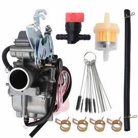 Klmcarblab Carburetor Carb Assembly, Compatible with for 2005-2009 Yamaha TTR-230 TTR 230 Replaces 1C6-14301-00-00