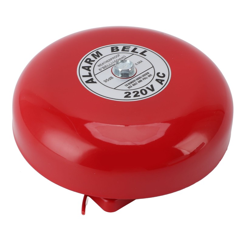 Fire Alarm Bell High Sensitivity Super Loud Sound Electric Round