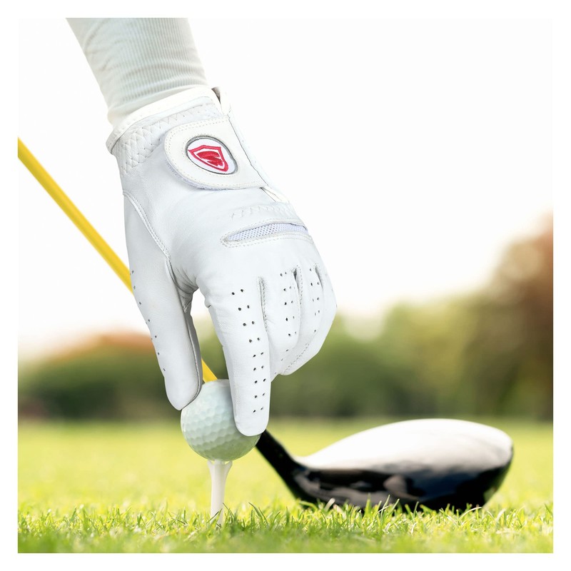 Golf Gloves for Men Womens - Cabretta Leather Golf Gloves