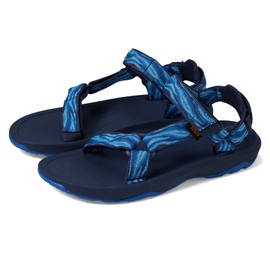 Teva Unisex-Child Hurricane XLT 2 Sport Sandal, Waves Mood Indigo, 3 Little Kid