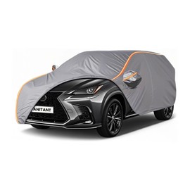 AnITAnT ANITANT Custom Fit Lexus NX Car Cover for NX 300 350 2015-2025 Outdoor Waterproof Car Cover All Weather with Door Zipper Cotton Lining Scratch Resistant Rain Sun UV Dust Snow Protection