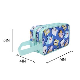 Bioworld Lanky Box Dual-Compartment Utility Case With Webbing Pull Handle