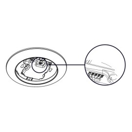 Keystone Ova - 6" Surface Downlight - 15W - CCT Select - 1000Lms White Trim 120V