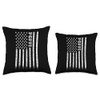 Poppi American Flag Throw Pillow