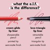 e.l.f. Cream Glide Lip Liner, Highly-Pigmented Pencil For Shaping &