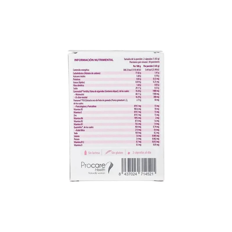 Suplemento En Cápsula Inovocare Caronositol X 915mg