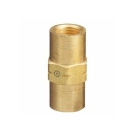 Western Enterprises Inert Arc Hose Couplers, Brass, B-Size, Female/Female, Lh To Lh - 1 Piece