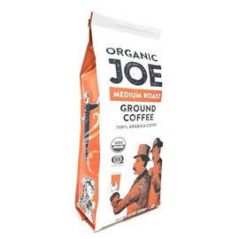 Trader J's Organic Joe Medium Roast Ground Coffee 100% Arabica Coffee - Pack of 1
