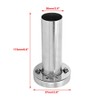 Aramox Car Exhaust Silencer, Adjustable Removable Stainless Steel Round Head
