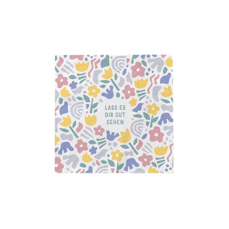 Graphic Workshop Napkins with Saying Large | Pack of 20