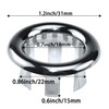 Aifeier ET 4 Pieces Sink Overflow Ring Kitchen Bathroom Sink