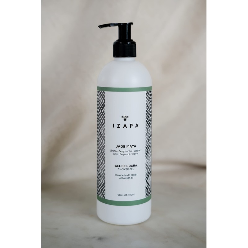 IZAPA Jade Maya Gel de Ducha 480ml con Aceite de