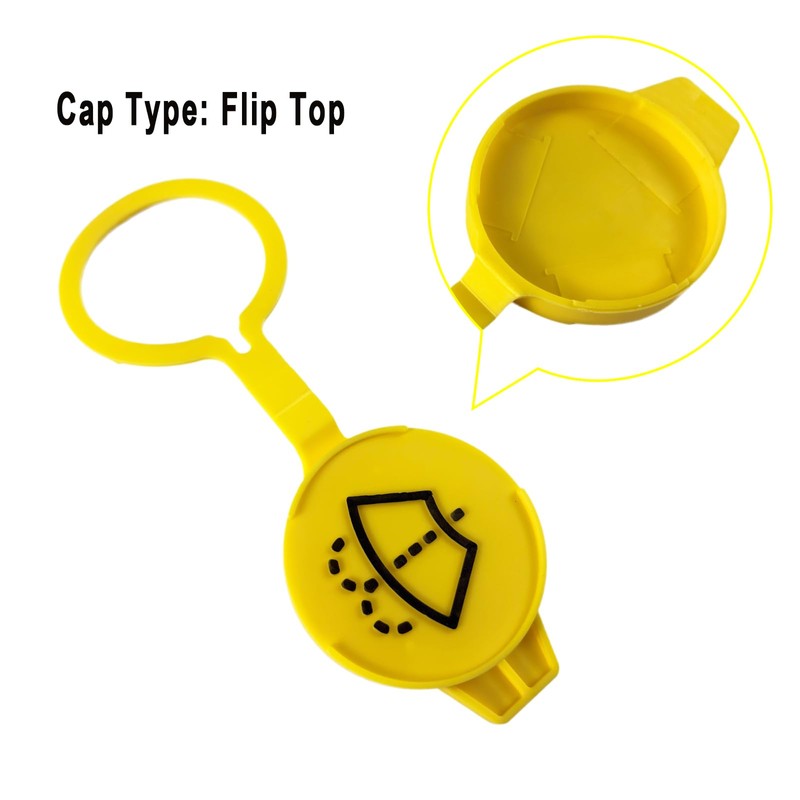 CEYHTLY 68225063AA Windshield Washer Fluid Reservoir Cap Replacement, Windshield Wiper