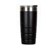 BISON COOLERS 22 oz Black Tumbler | Sweat Proof Design