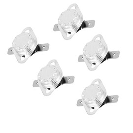 SEAFRONT 5 Adet Termostat Anahtarı KSD301 Normal Kapalı Sıcaklık Kontrol Anahtarı Termostat 250 V 15A (150°C)