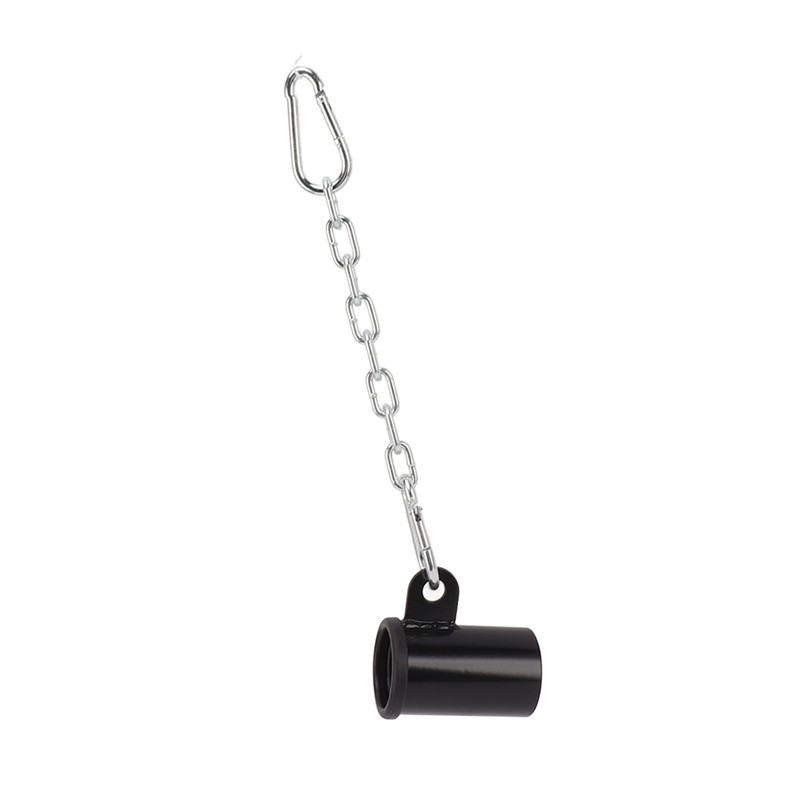 T Bar Row Platform with Chain Carabineer Clips Core Muscles