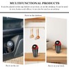 JUSTTOP Car Trash Can with Lid, Mini Leakproof Car Cup