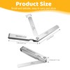 26 Blades Stainless Steel Feeler Gauge, Metric and Imperial Gap