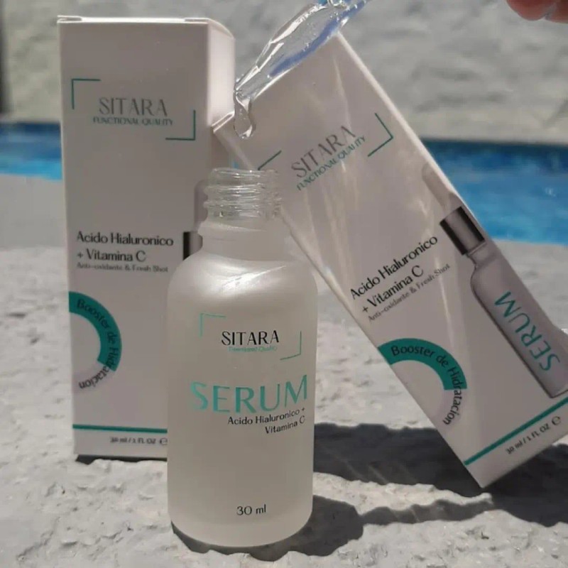 Serum Facial Acido Hialuronico +vitamina C
