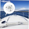 LALAFINA 2 Sets Stainless Steel Boat Deck Drain Plug Durable