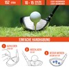 Vendix 152 x Golf Impact Stickers, Weatherproof Impact Tape for