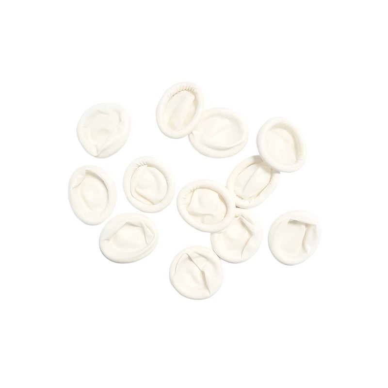 100/200/400/600PCS Disposable Latex Finger Cots Finger Protector Gloves Finger Support
