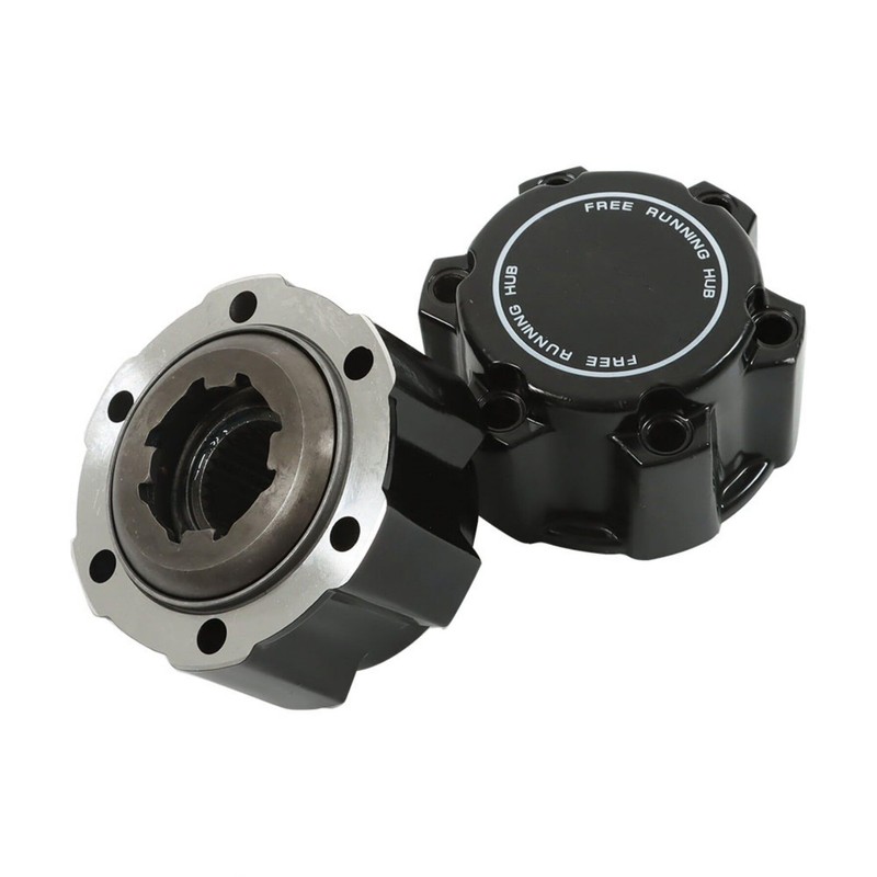GXYWADY 1 Pair 28 Spline Free Running Wheel Hubs Lock