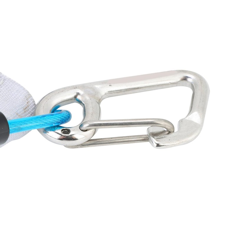 Frdhee Elastic Spiral Cable Diving Reef Hook Anti-Lost Spring Coil