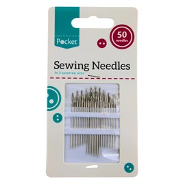Hand Sewing Needles - Assorted Pack for Dressmaking, Embroidery, and Repairs - Large Eye, Heavy-Duty, and Craft Needles (Sewing Needles)