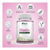 Biotin Hair Growth Supplement - 365 Vegan Tablets (Full Year