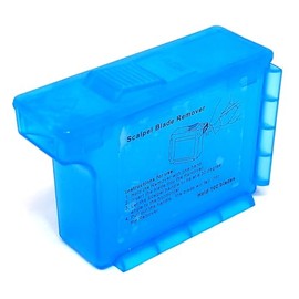 A2Z Scalpel Blade Remover - Safe, Easy-to-Use, Compact, and Efficient Blade Disposal - for Dermaplaning Razor Blade Remover Box Dermaplane Blade Remover Box Use for Safe Experience (1 PC)
