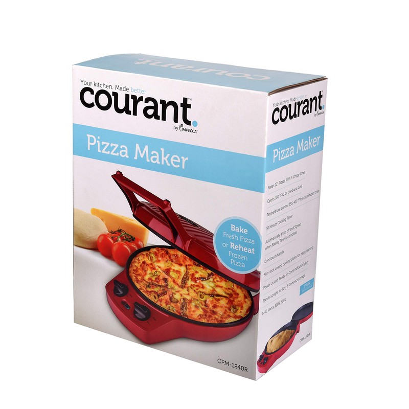 Courant Pizza Maker, 12 Inch Pizza Cooker and Calzone Maker,