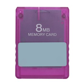V1.953 Memory Card Professional OPL HD Loader Game Program Card for Game Console Accessories 8MB Transparent Purple