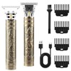 Professional Trimmer Hair Clippers, Cordless Barber Shaving Machine, USB Chargeable