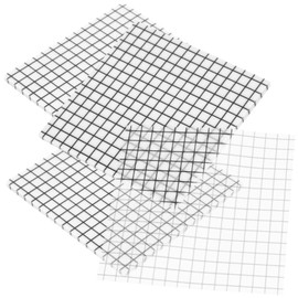 Operitacx Notebooks tag sticky notes sticker note pad labels tabs clear pocket notepad pocket clear notepad small size clear page markers memo pad notepads memorandum Lined Grid Sticky Notes