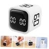 MAGICLULU Portable Digital Cube Timer for Study Cooking and Baking