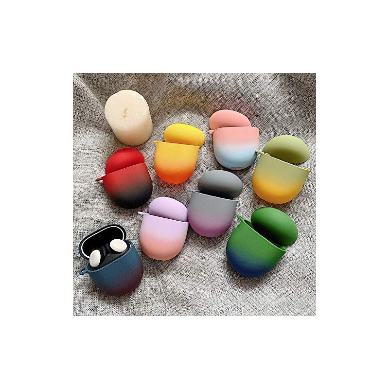 Compatible for Pixel Buds 2 Case, Youkei Gradient Matte Protective