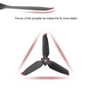 2Pair RC Drone Propellers 3 Blades Quick Release Propellers Replaccement