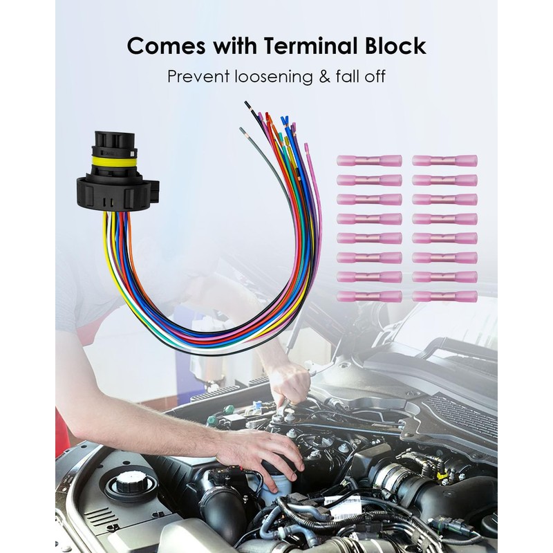 External Harness Repair Kit Compatible with Chevy GMC 6L80E 6L90E