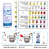 100 Pcs Hot Tub Testing Strips,6 in 1 Kit Pool