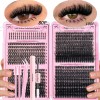Extensiones De Pestañas Queenice Xz46810-39 D Negro 1.2cm