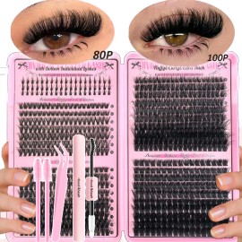 Extensiones De Pestañas Queenice Xz46810-39 D Negro 1.2cm