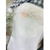 MeraVic Gnome Stocking Grey and White Set of 2