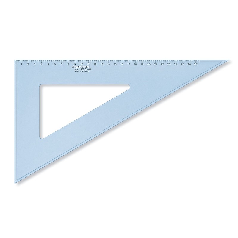 STAEDTLER 567 31-60 Mars Set Square, 31 cm 60/30 Degree